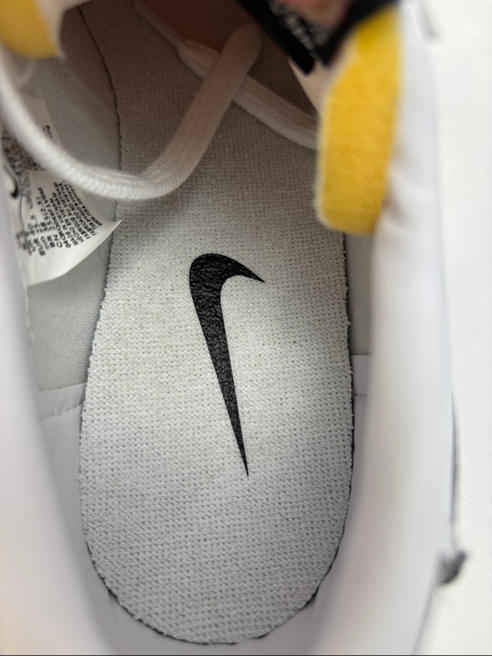 Nike Blazer Low ‘77 Women’s Sz8.5 New White with Black Swoosh Sneakers #323 - Picture 10 of 14